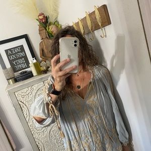 Lucky Brand Peasant Top